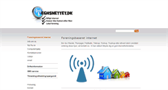 Desktop Screenshot of egnsnettet.dk